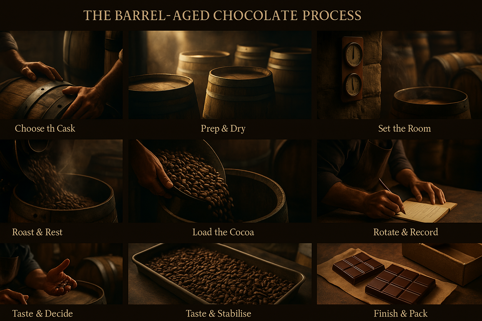 step by step barrel ageing